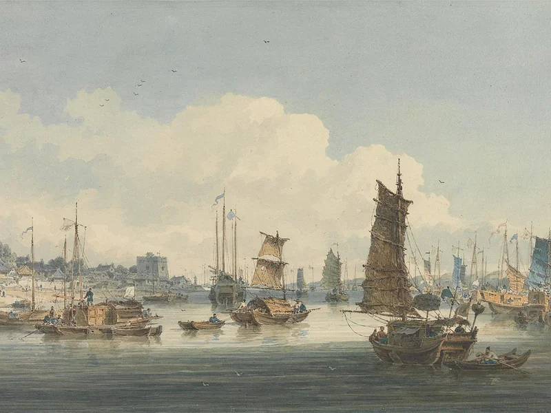 1757-William Alexander - Vista nei pressi della città di Tientsin - Yale Center for British Art